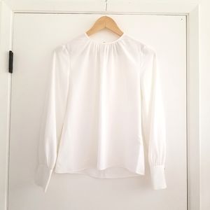 H&M XS white blouse top